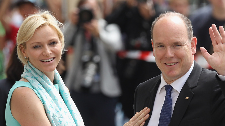 Prince Albert and Princess Charlene