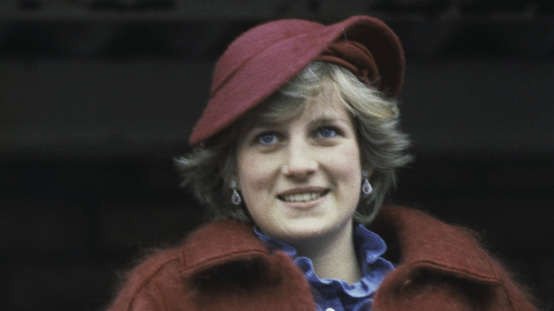 Princess Diana smiling