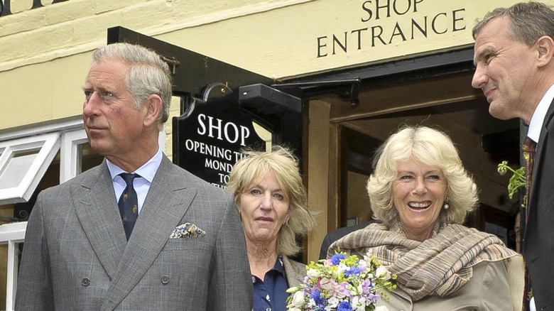 Charles, Camilla and Annabel together 