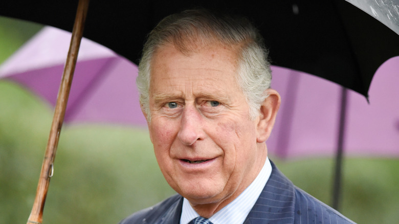 Prince Charles outside