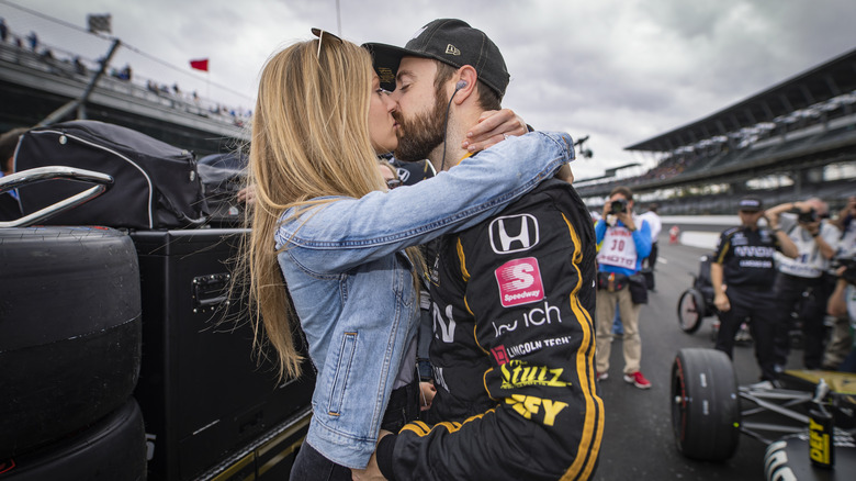 James Hinchcliffe and Rebecca Dalton