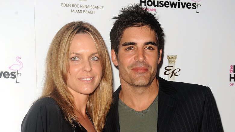 Galen Gering and Arianne Zucker pose for a photo together. 