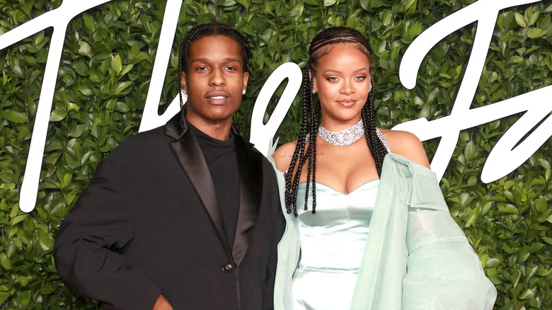 A$AP Rocky, Rihanna at BFA 