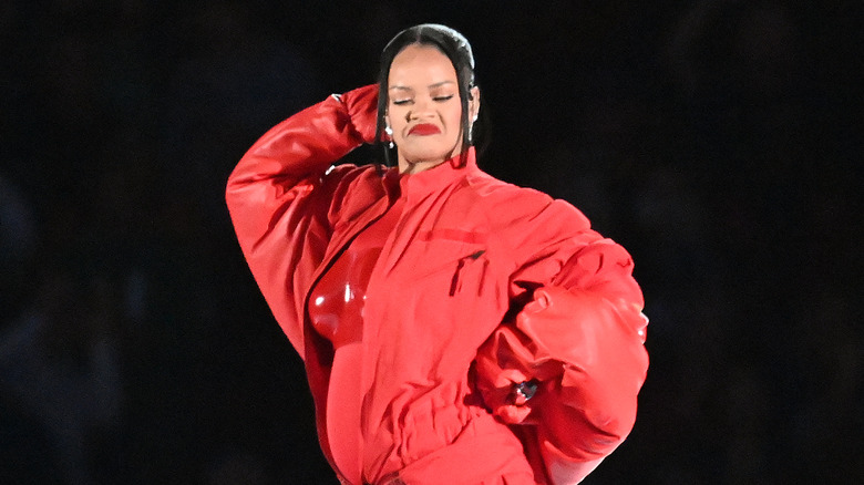 Rihanna at the Super Bowl