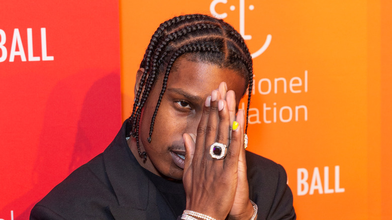 A$AP at the Diamond Ball 