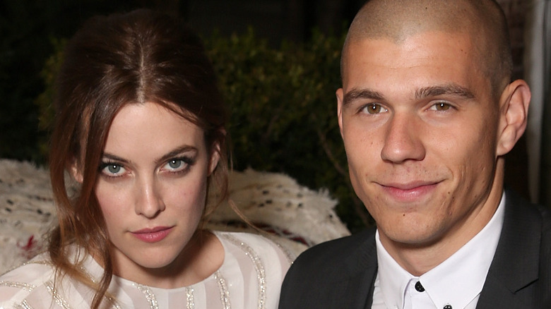 Riley Keough and Ben Smith-Petersen at an event