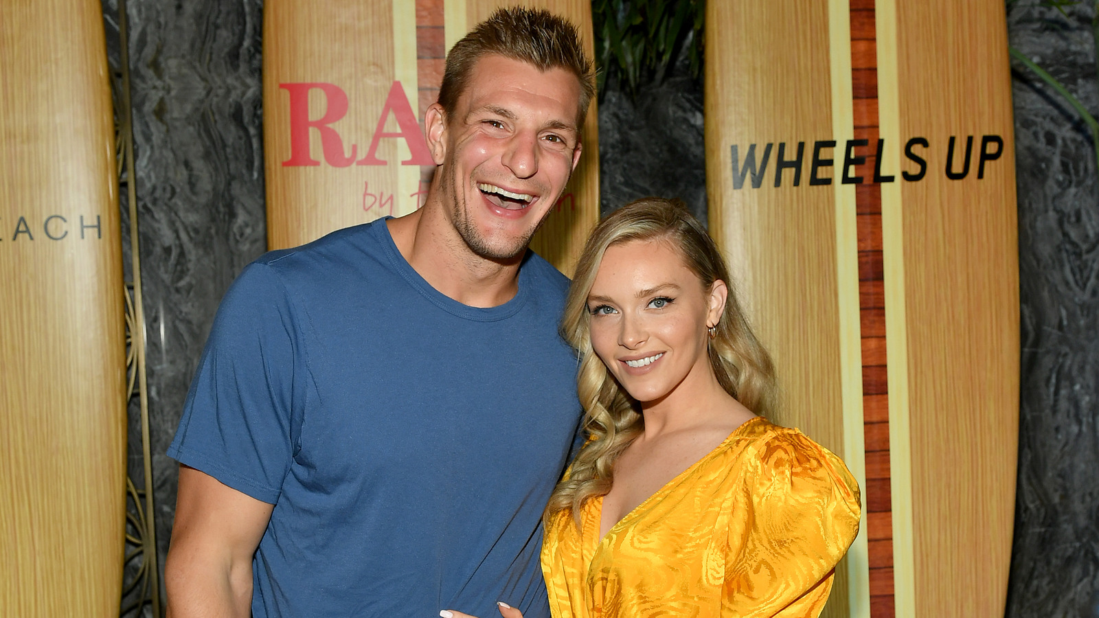 Inside Rob Gronkowskis Relationship With Girlfriend Camille Kostek 9523