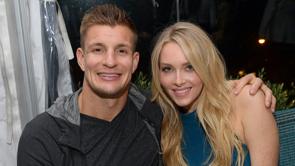 Inside Rob Gronkowskis Relationship With Girlfriend Camille Kostek 9888