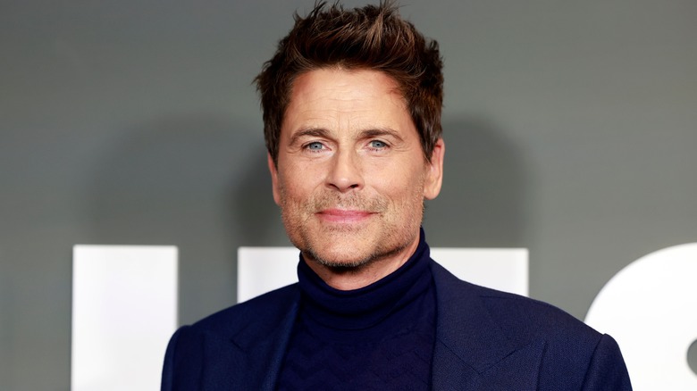 Rob Lowe smiling