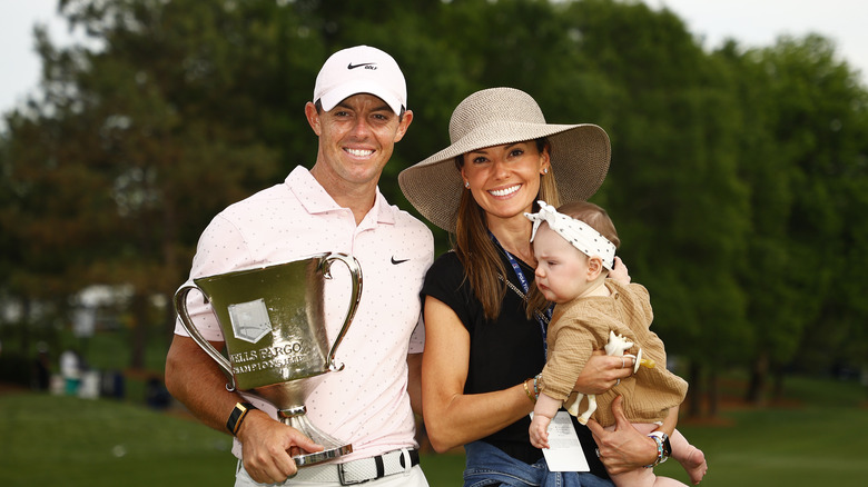 Rory McIlroy and family