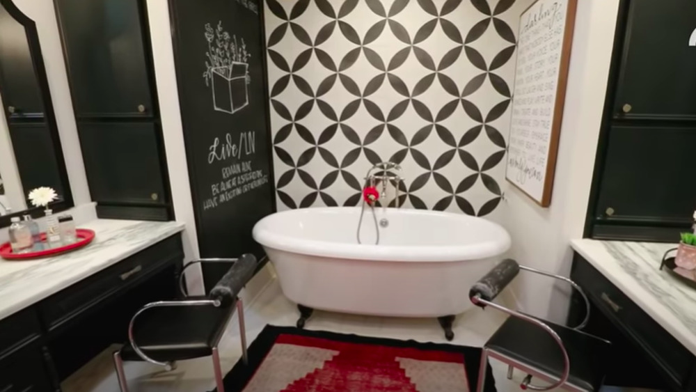 The bathroom in Sadie Robertson's gorgeous home