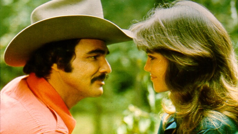 Burt Reynolds and Sally Field