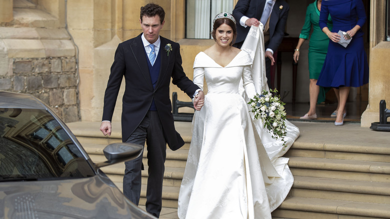 Princess Eugenie on her wedding day 