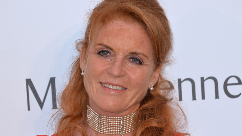 Sarah Ferguson smiling