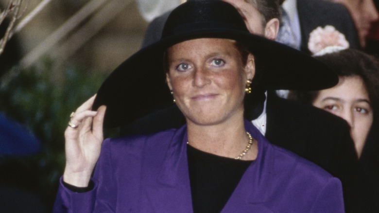 Sarah Ferguson smiling