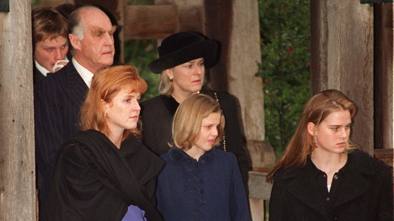 Sarah Ferguson with her sisters