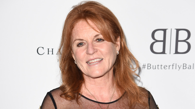 Sarah Ferguson smiling 