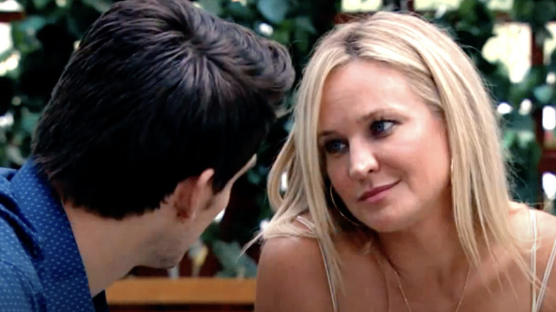 Mark Grossman and Sharon Case Adam Sharon The Young and the Restless