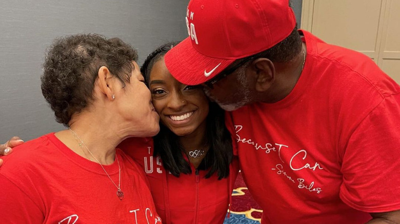 simone biles and her parents