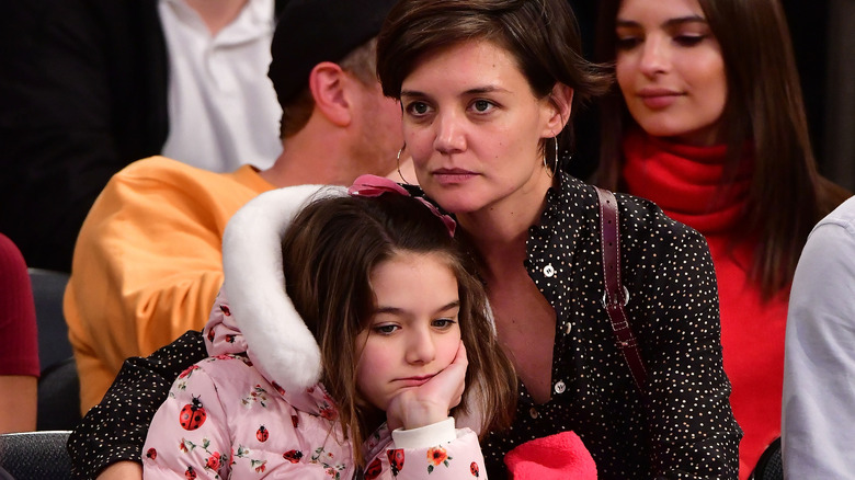 Suri Cruise and mom