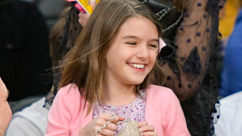 Suri Cruise smiling