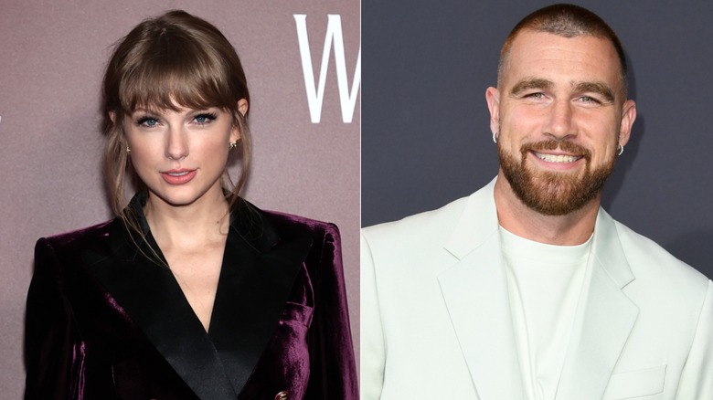 Taylor Swift and Travis Kelce