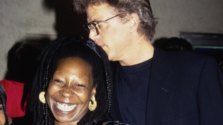 Ted Danson and Whoopi Goldberg on the red carpet