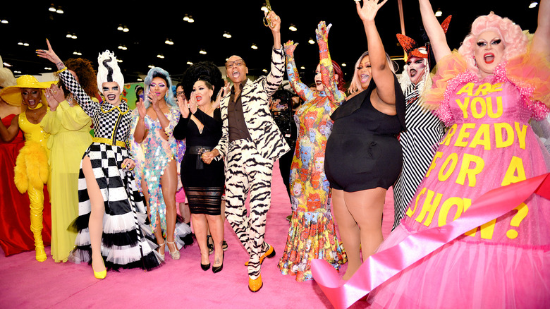 RuPaul cuts the ribbon for DragCon 2019