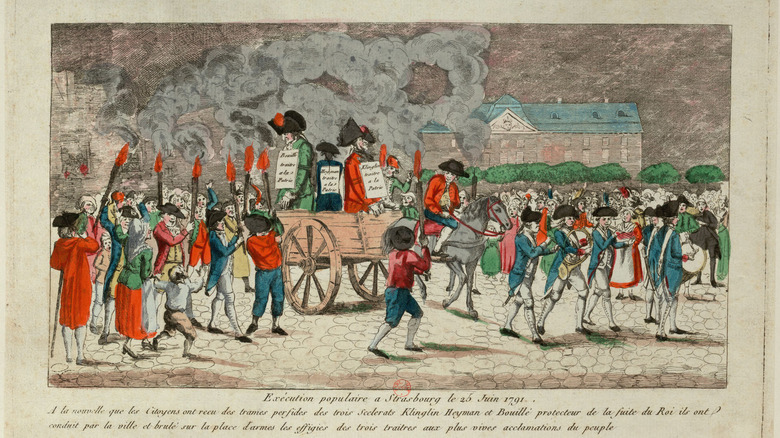 A depiction of the French Revolution 