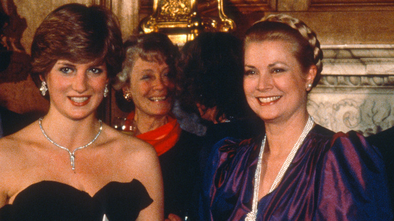 Grace Kelly and Princess Diana in 1981