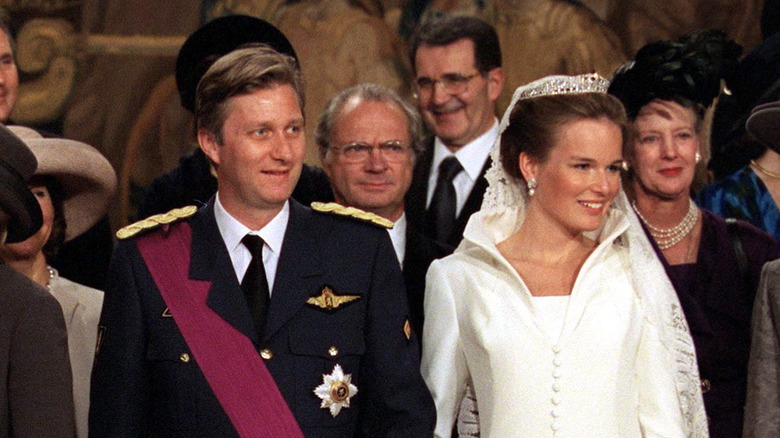 King Phillipe and Queen Mathilde wedding