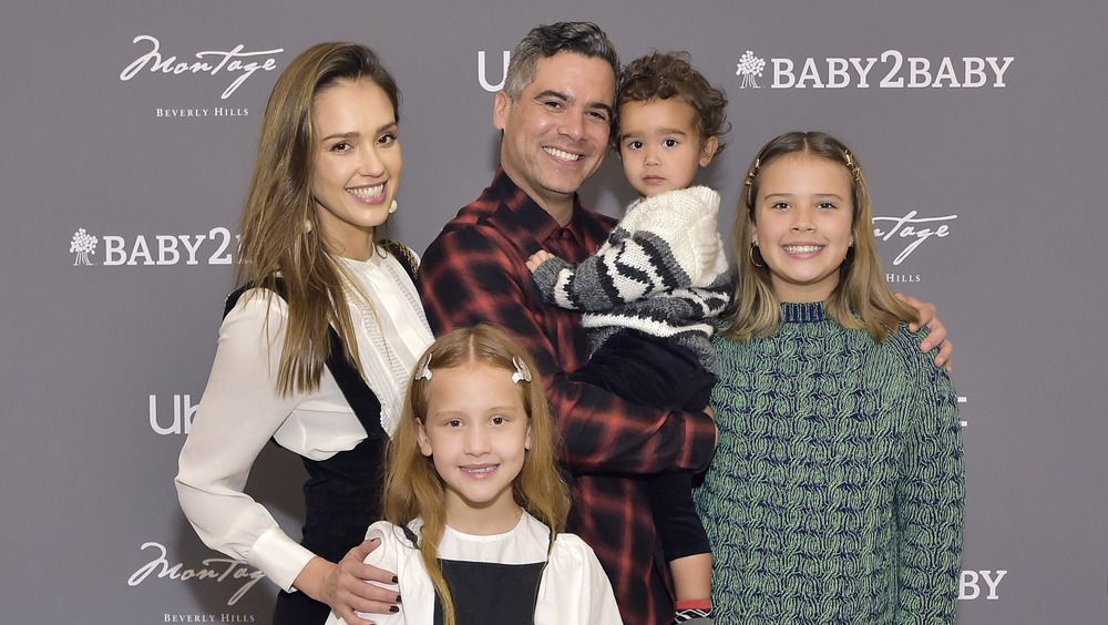 Jessica Alba's family