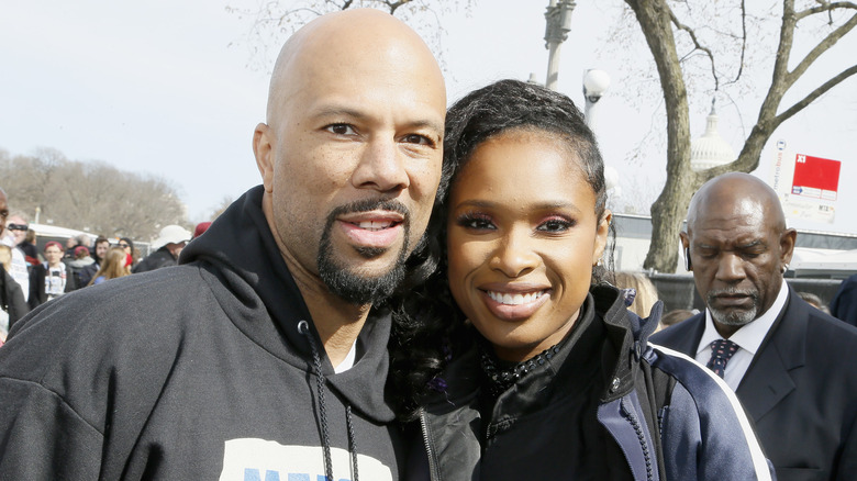 Common and Jennifer Hudson event