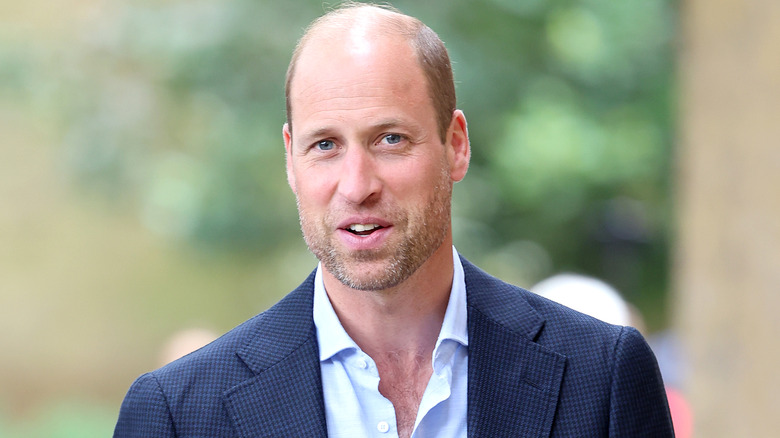 Prince William smiling