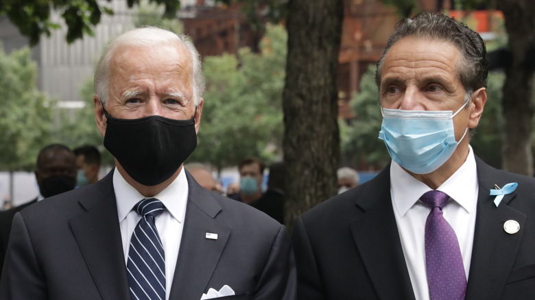 Joe Biden with Andrew Cuomo