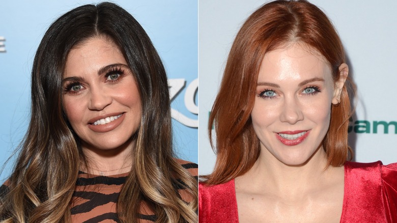 Side-by-side of Danielle Fishel and Maitland Ward