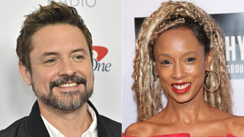 Side-by-side of Will Friedle and Trina McGee