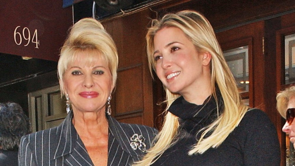 Ivanka Trump and Marla Maples in Manhattan