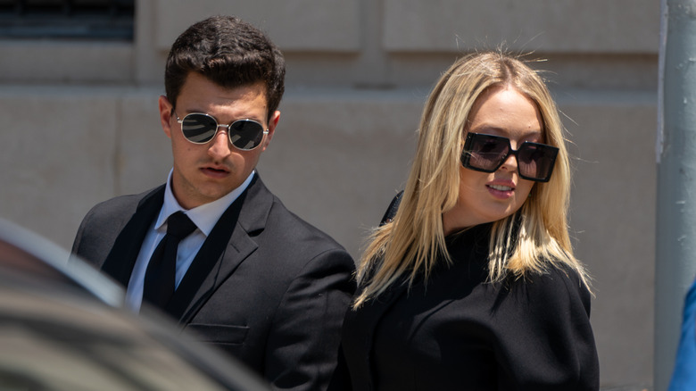 Tiffany Trump and Michael Boulos