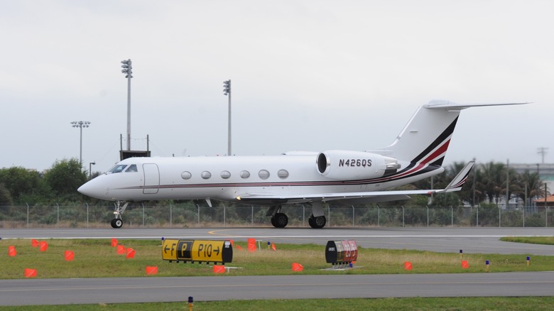 Tiger Woods' private jet