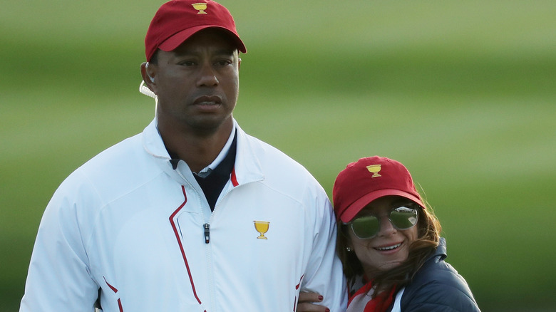 Tiger Woods and Erica Herman