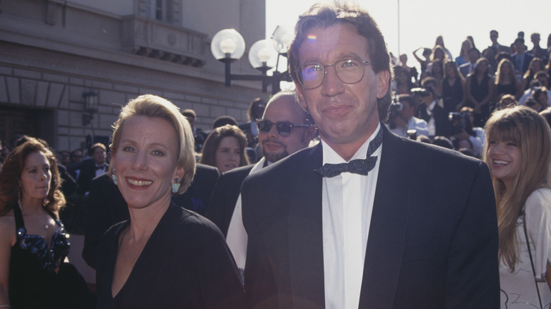 Tim Allen with his ex-wife Laura Deibel