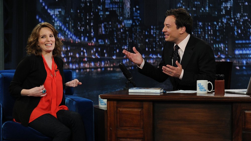 Tina Fey and Jimmy Fallon