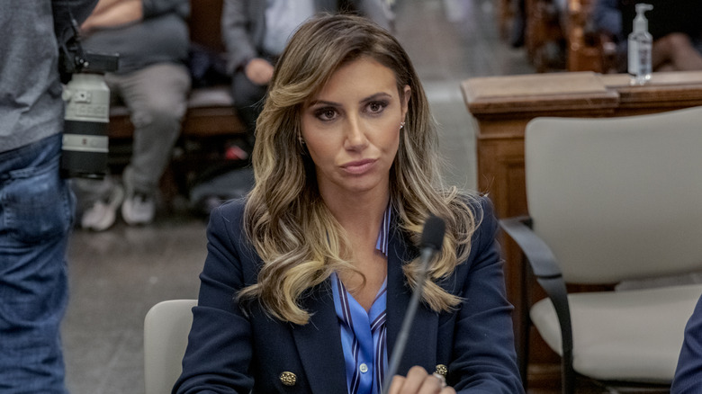 Alina Habba during a trial at New York State Supreme Court 