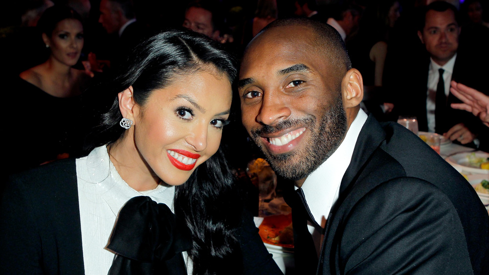 Vanessa Bryant and deceased husband Kobe Bryant attending an event