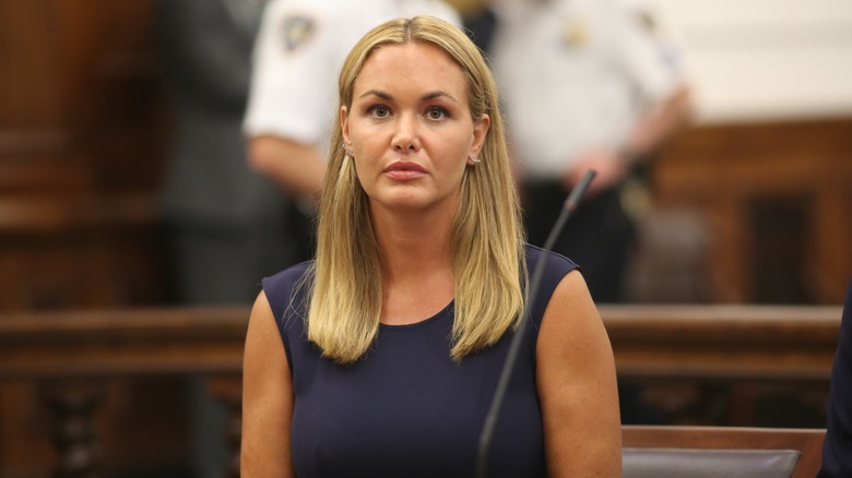 Vanessa Trump testifying at a trial