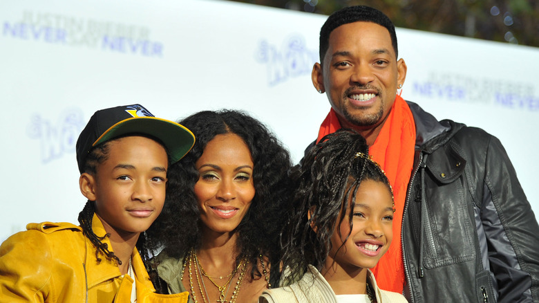 Jaden, Jada Pinkett, Willow, Will Smith