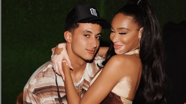 Kyle Kuzma and Winnie Harlow