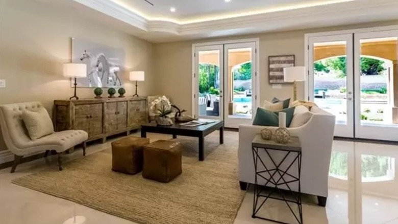 Zendaya's family room