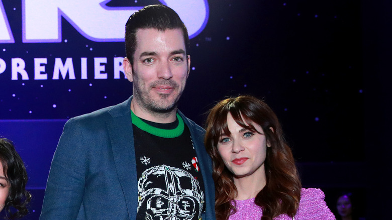 Zooey Deschanel and Jonathan Scott